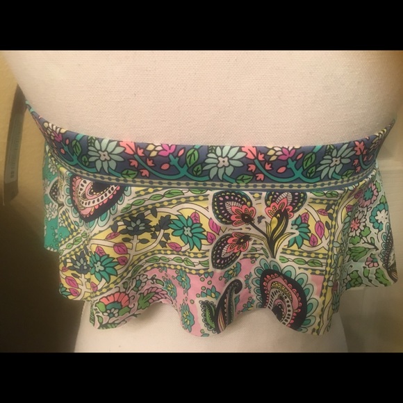 NEW DanielCremieux Floral 2pc/SET w/tassels SzM - Picture 5 of 8